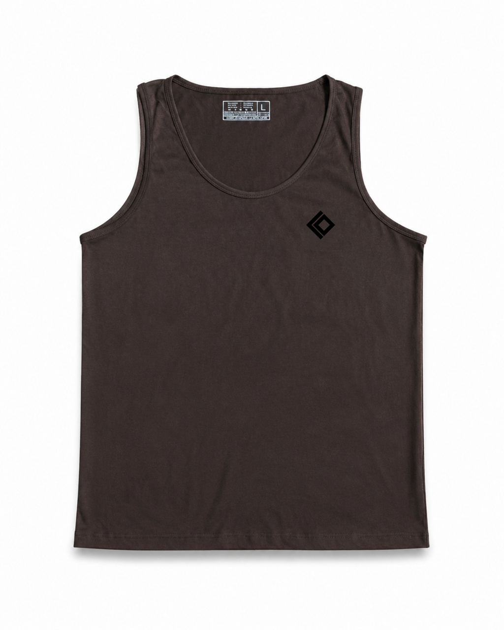 CANOTTA SLIM FIT BASIC MEN – MARRONE