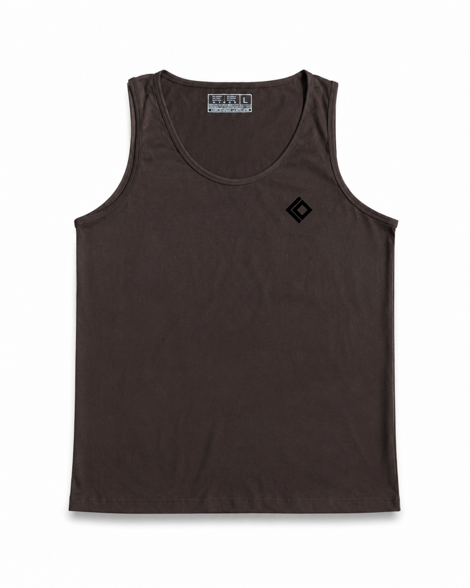 CANOTTA SLIM FIT BASIC MEN – MARRONE