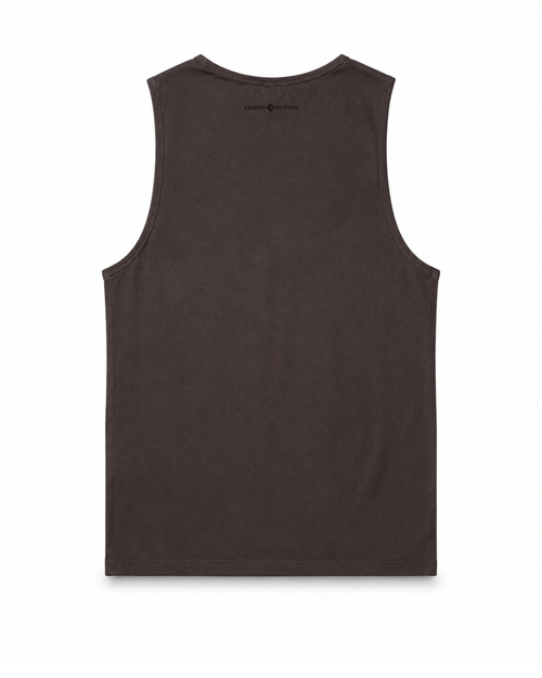 CANOTTA SLIM FIT BASIC MEN – MARRONE
