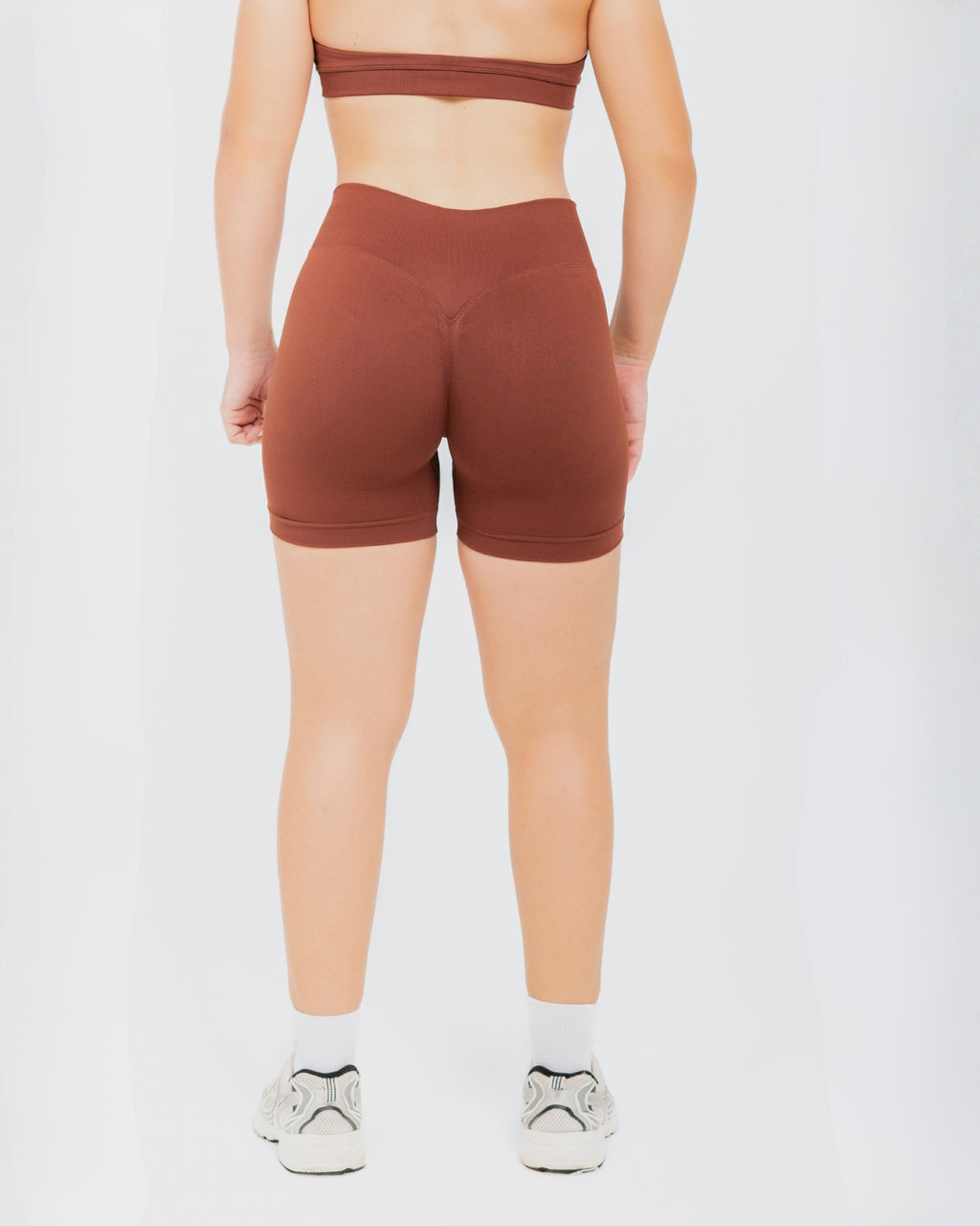 SHORTS PUSH UP BASIC – MARRONE