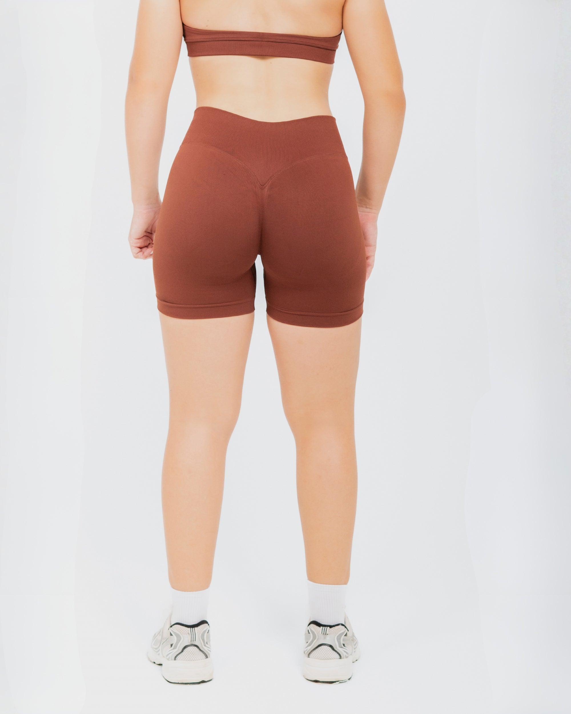 SHORTS PUSH UP BASIC – MARRONE