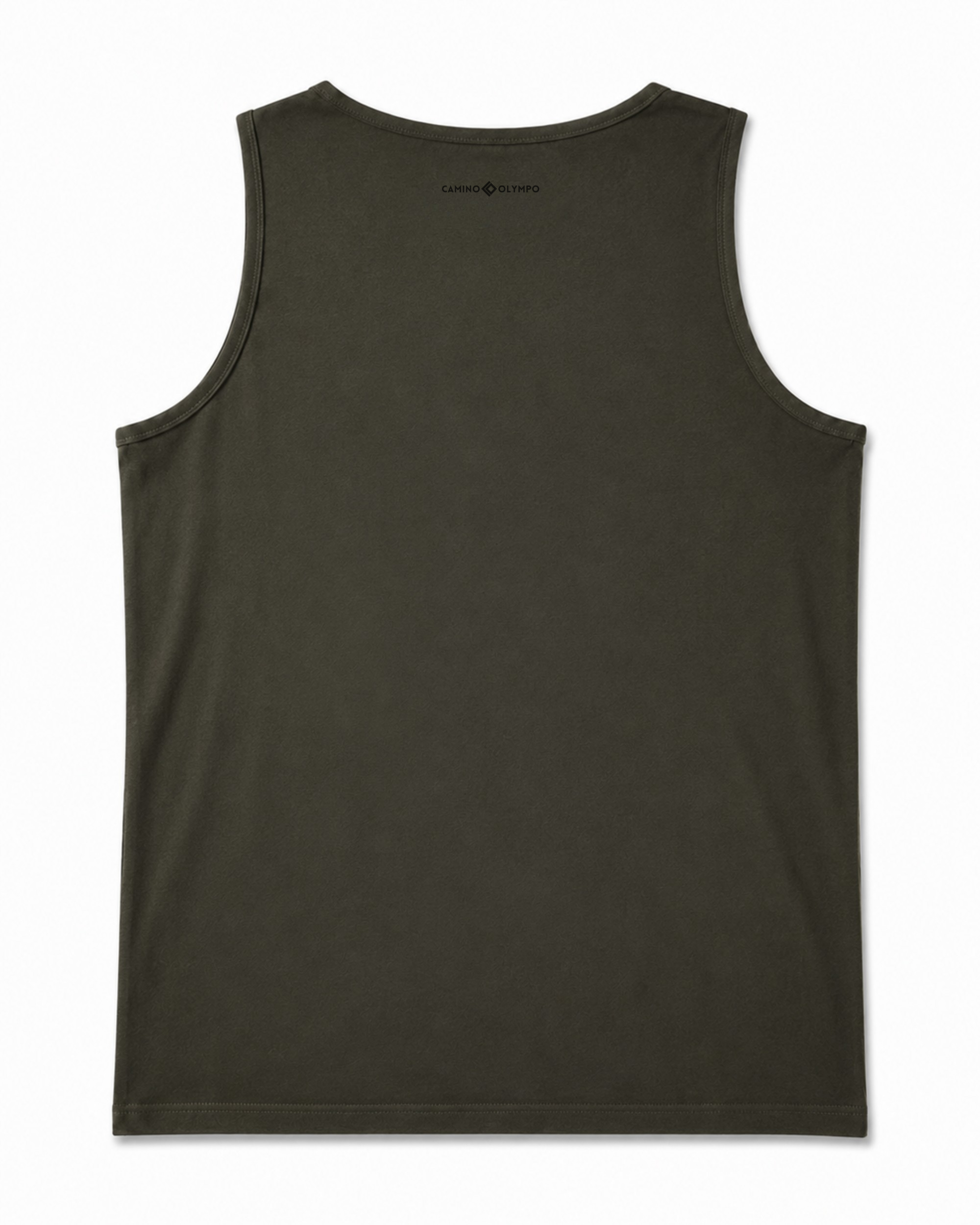 CANOTTA SLIM FIT BASIC MEN – VERDE MILITARE