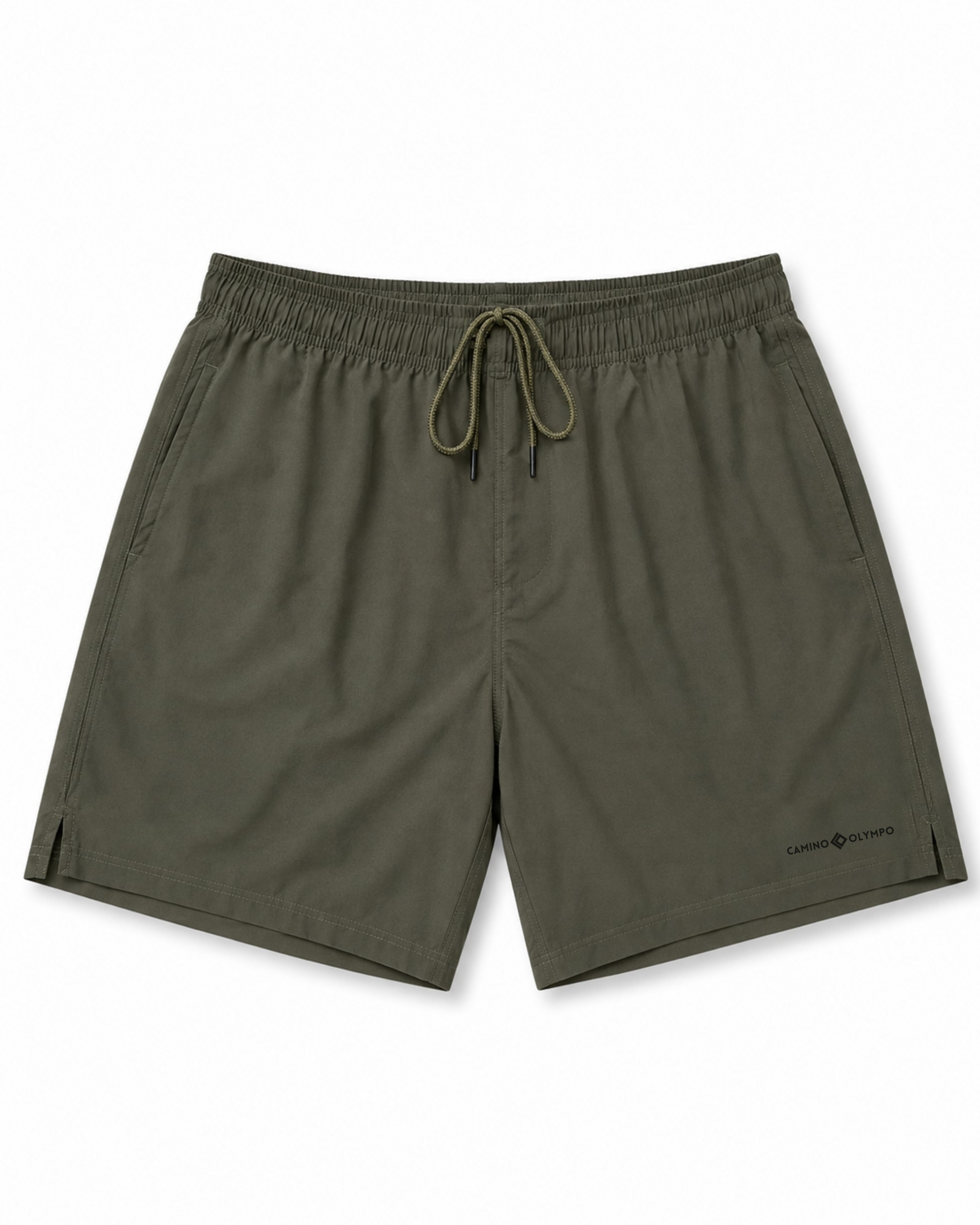 SHORT TECNICI 2-IN-1 BASIC MEN – VERDE MILITARE