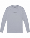 T-SHIRT TECNICA COMPRESSION A MANICHE LUNGHE BASIC MEN – GRIGIA