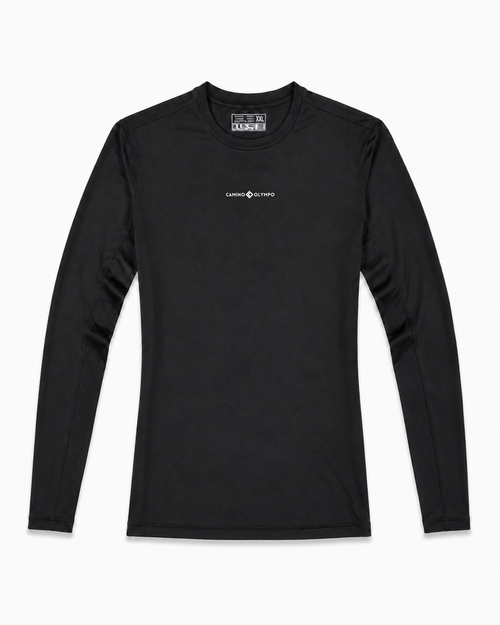 T-SHIRT TECNICA COMPRESSION A MANICHE LUNGHE BASIC MEN – NERA
